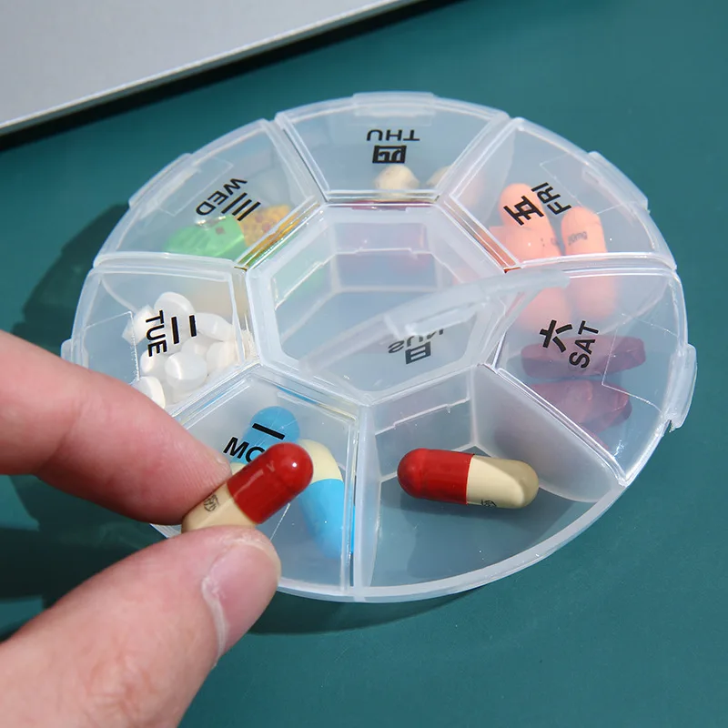 high quality promotion plastic pill bottles case newest design high quality medicine box pill case
