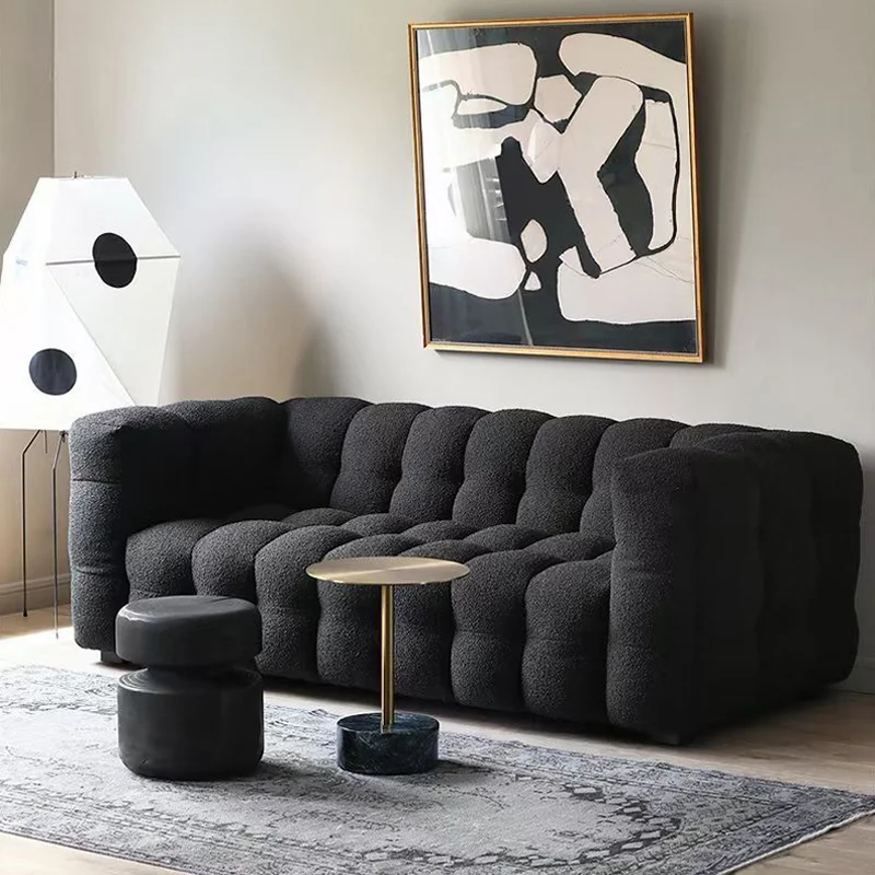 Nordic living room sofa combination simple modern splicing module clothing shop beauty salon reception sofa