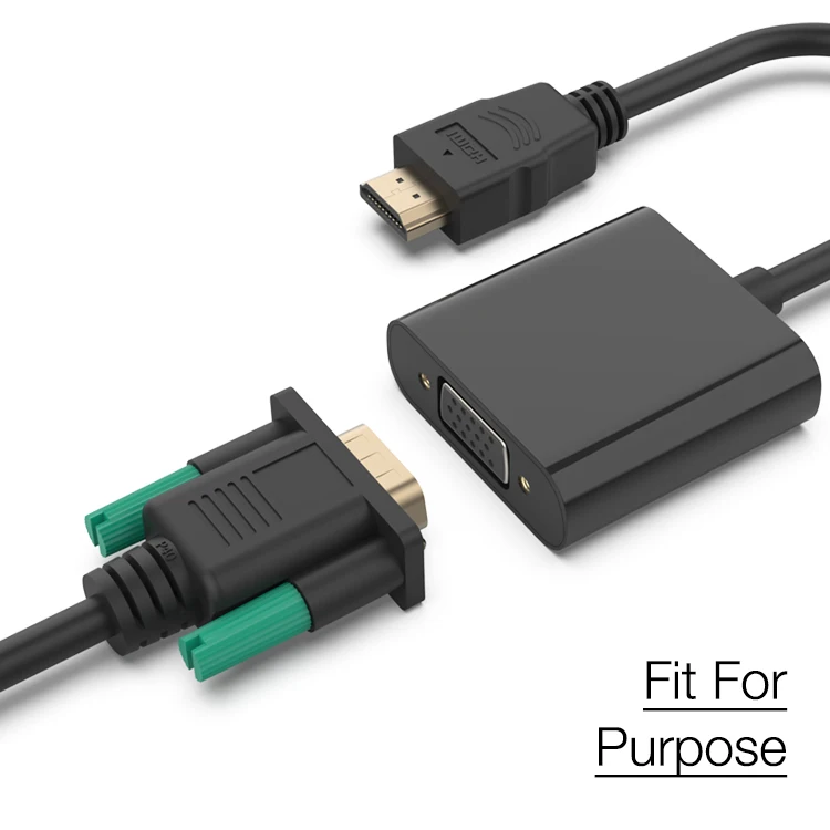 Переходник с HDMI 4K на VGA переходник «папа» «мама» для проектора
