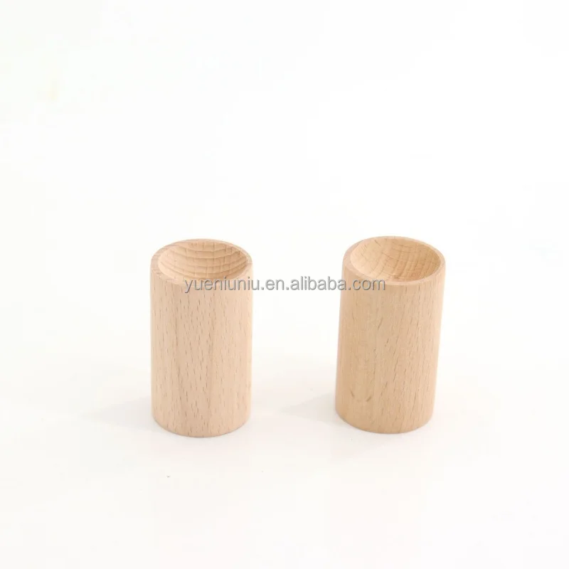 Wholesale home scented diffuser top hemispherical beech wood cylinder with custom logo essential oil diffuser