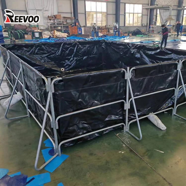 Shandong PVC Material Coating Water Tank Fish Pond