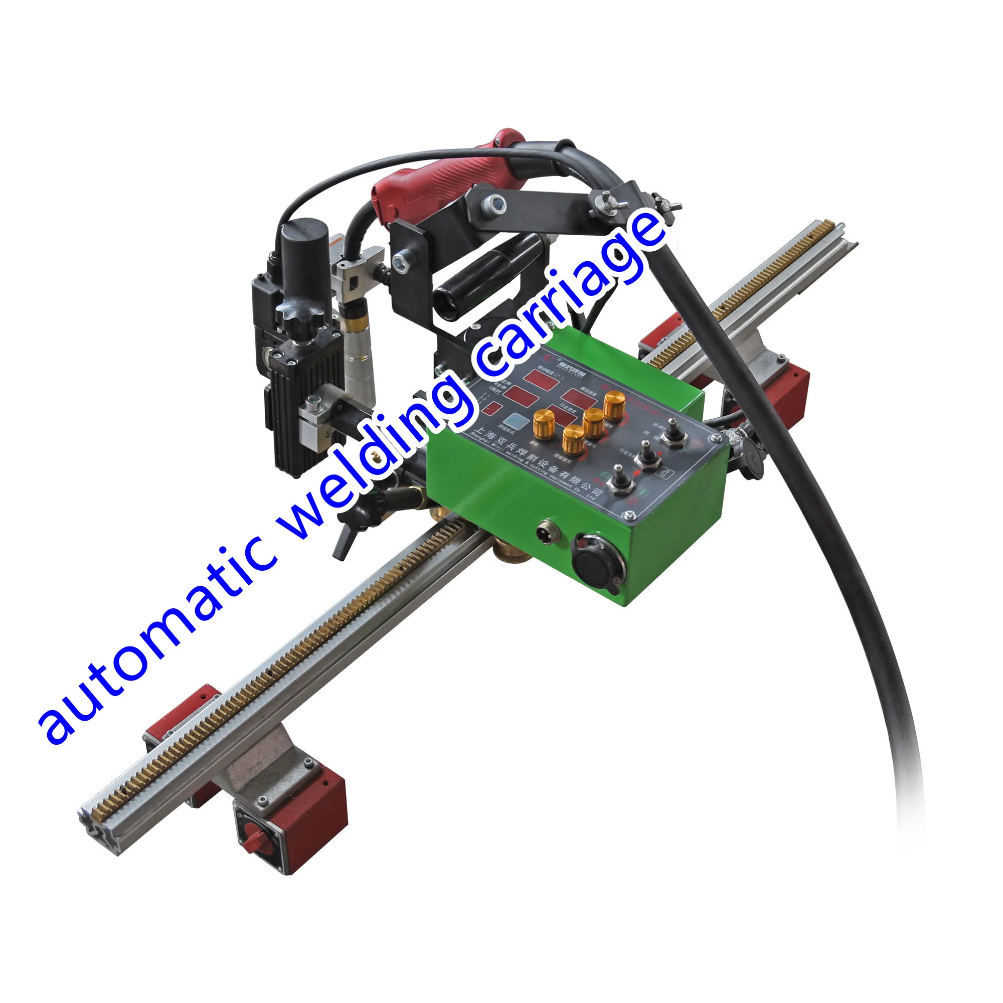 Портативная легкая в эксплуатации прямая линия mig mag сварочная машина автоматическая сварочная каретка