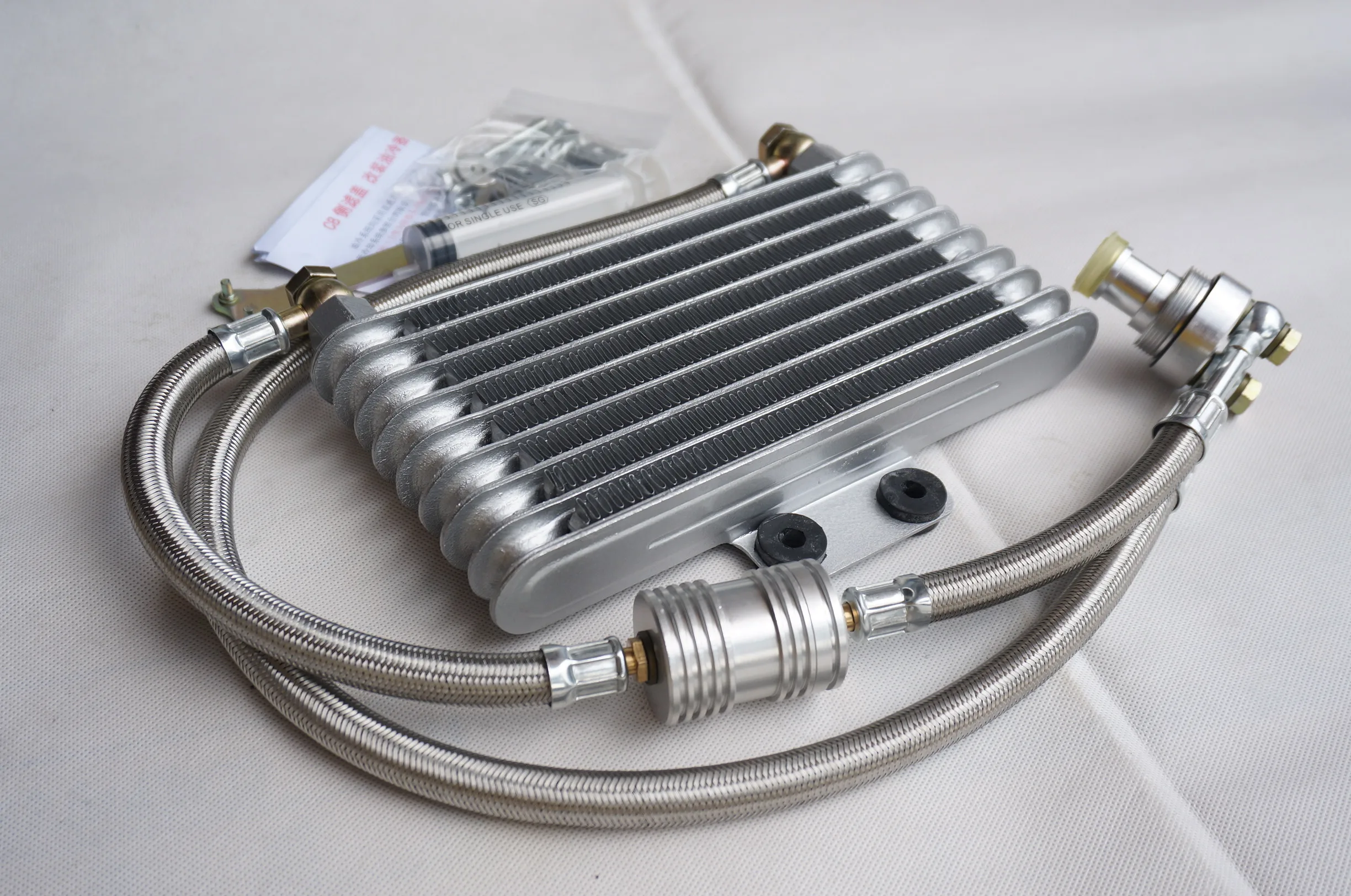 High quality motorcycle racing radiator motorcycle oil cooler radiator for Honda CBCG radiator