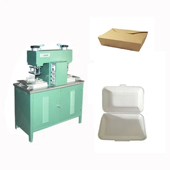 paper food box package  making machine