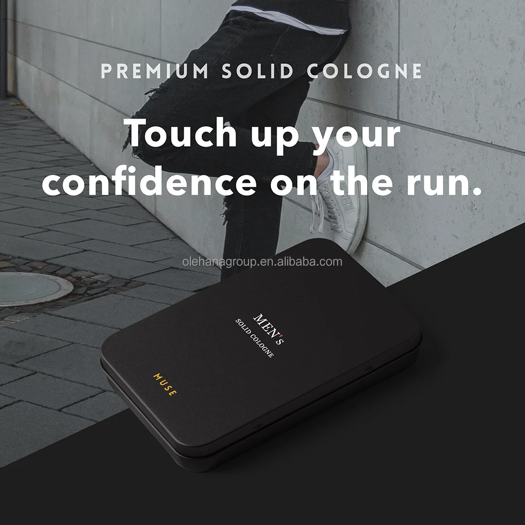 Custom Logo Wholesale Long Lasting 4 scent set Cedarwood Solid Cologne Beard Perfume Balm Aftershave Mens Solid Perfume