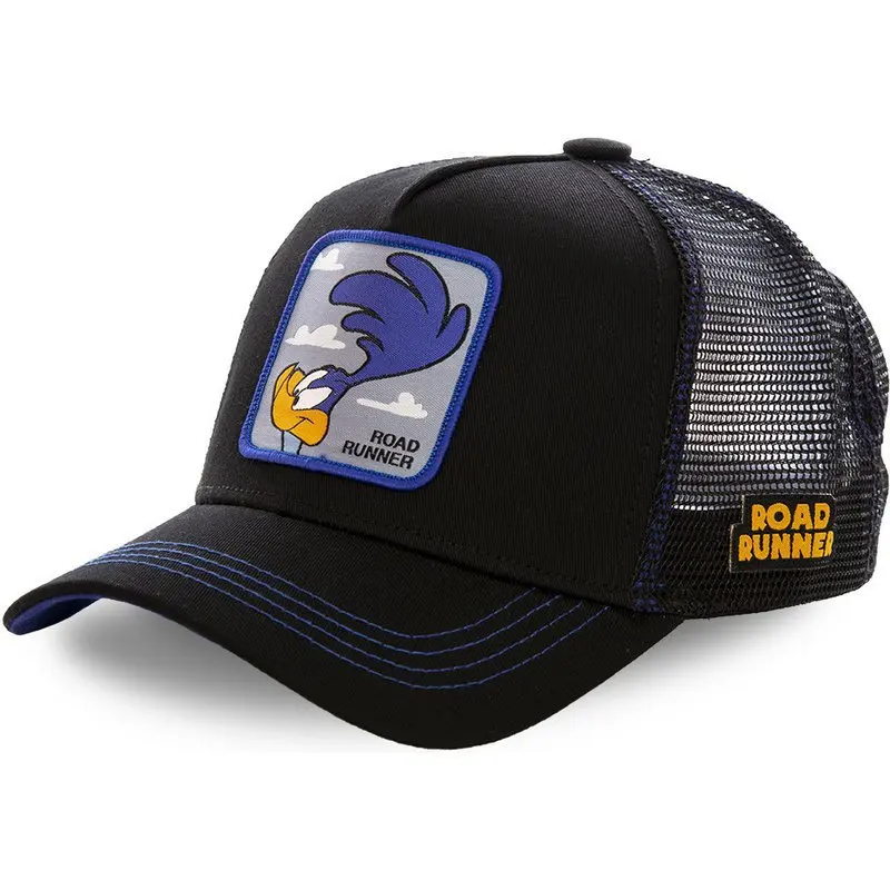 Hot selling cartoon baseball cap Summer net hat Rabbit Duck hat 3D embroidery custom 100% cotton mesh American trucker hat