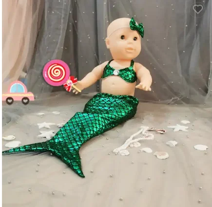 Mermaid Shape Photography Costume Newborn Baby Photography Props Outfits