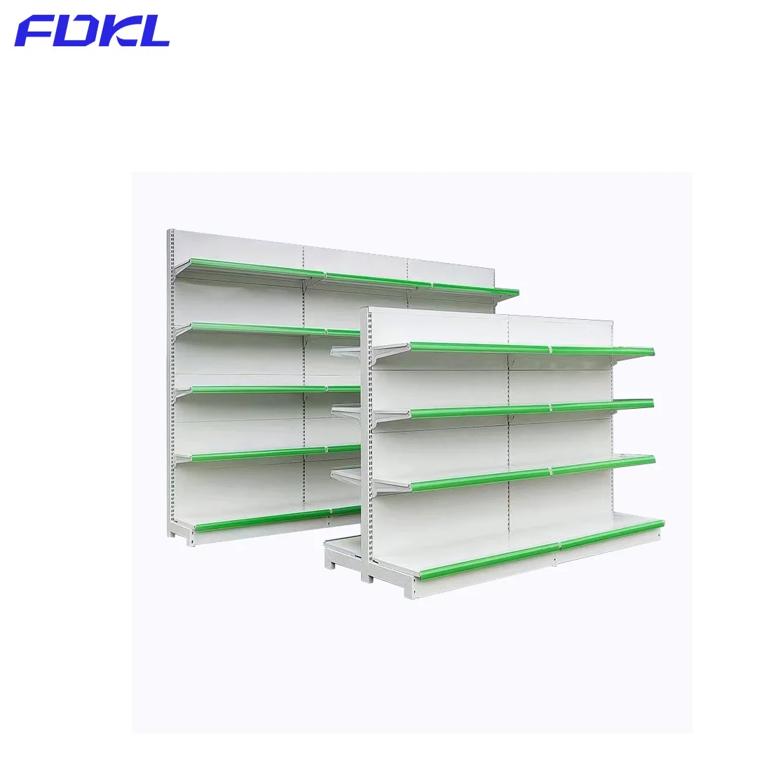 Factory Wholesales Retail Store Shelf Gondola Shelving Supermarket Equipment Metal Wooden Display Rack