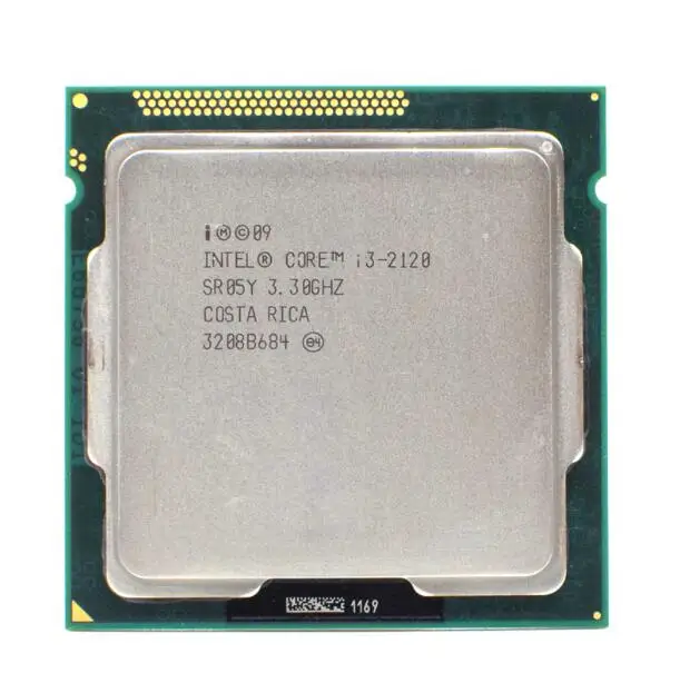I3 2120 Processor 3.3GHz /3MB Cache/Dual Core /Socket 1155/ 65W I3-2120 Desktop CPU