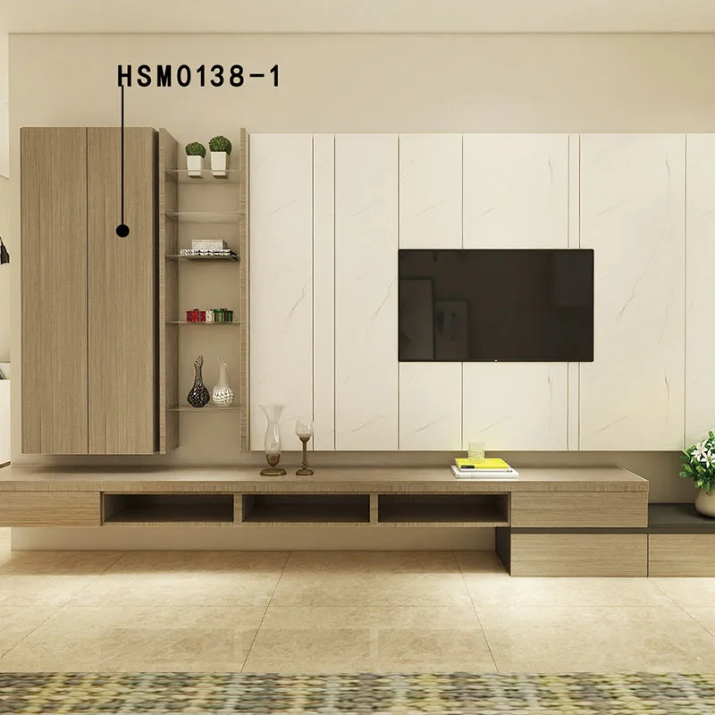 Wall mounted Tv cabinet living room furniture Tv console cabinet wall Tv cabinet set latest designs