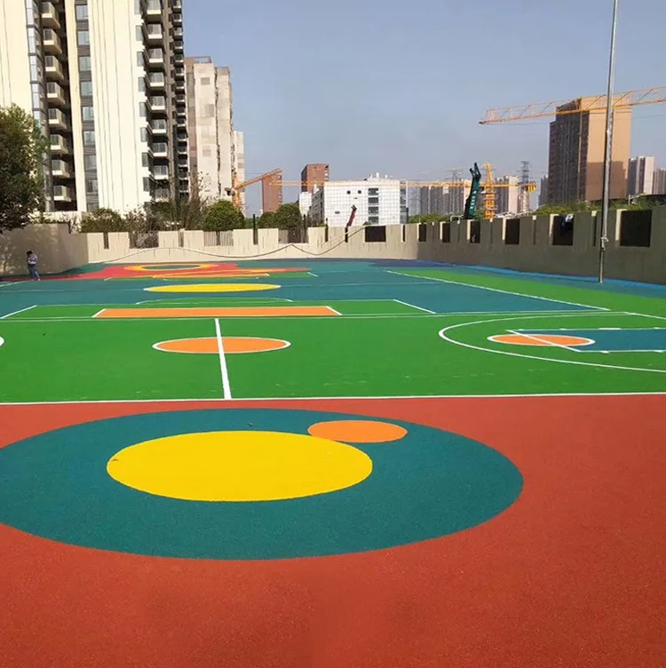Rubber Flooring for Children Playground Colorful EPDM Rubber Granules Price Running Track Material