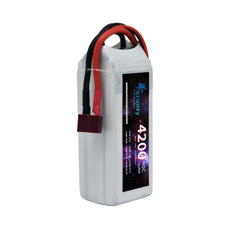4S 14 8 В LIPO аккумулятор 1500 мАч 2200 3000 4200 5200 6000 7200 8500 10400 для вертолета Дрон гоночный автомобиль