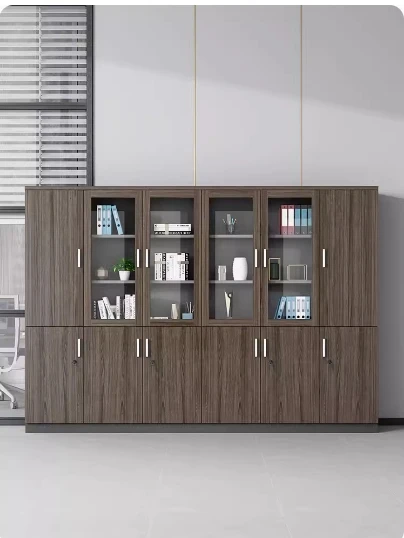 Wooden Office File Cabinet Office Durable Equipment Filing Cabinet Vertical Filing Cabinet