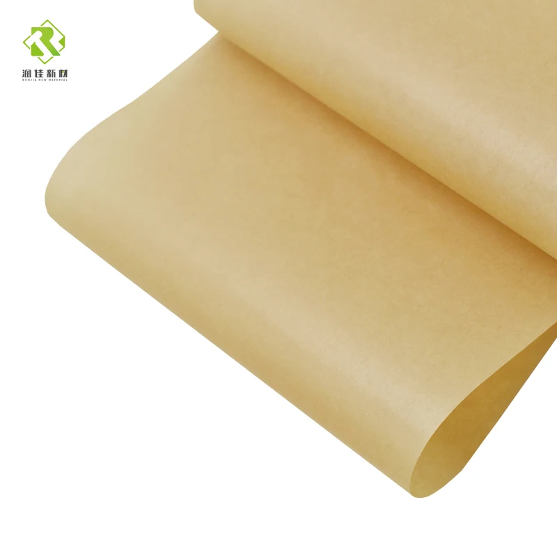 High quality waterproof greaseproof air fryer parchment paper food grade baking silicone oil wrapping paper
