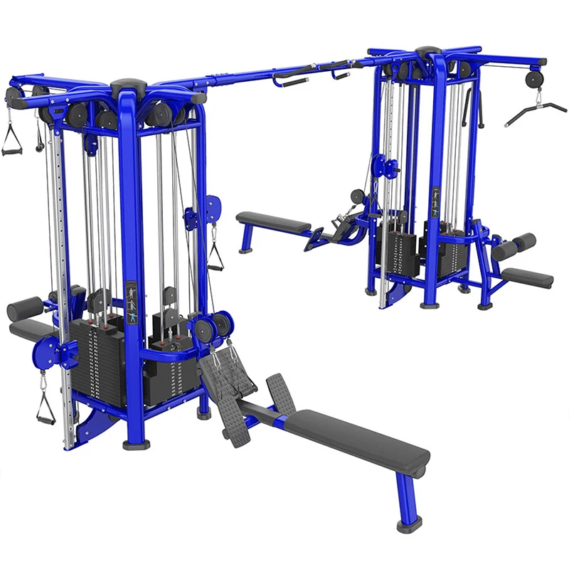 Профессиональное коммерческое оборудование для тренажерного зала ROSEN Fitness Sport Multi Trainer Бодибилдинг Multi-jungle 8 станция упражнений