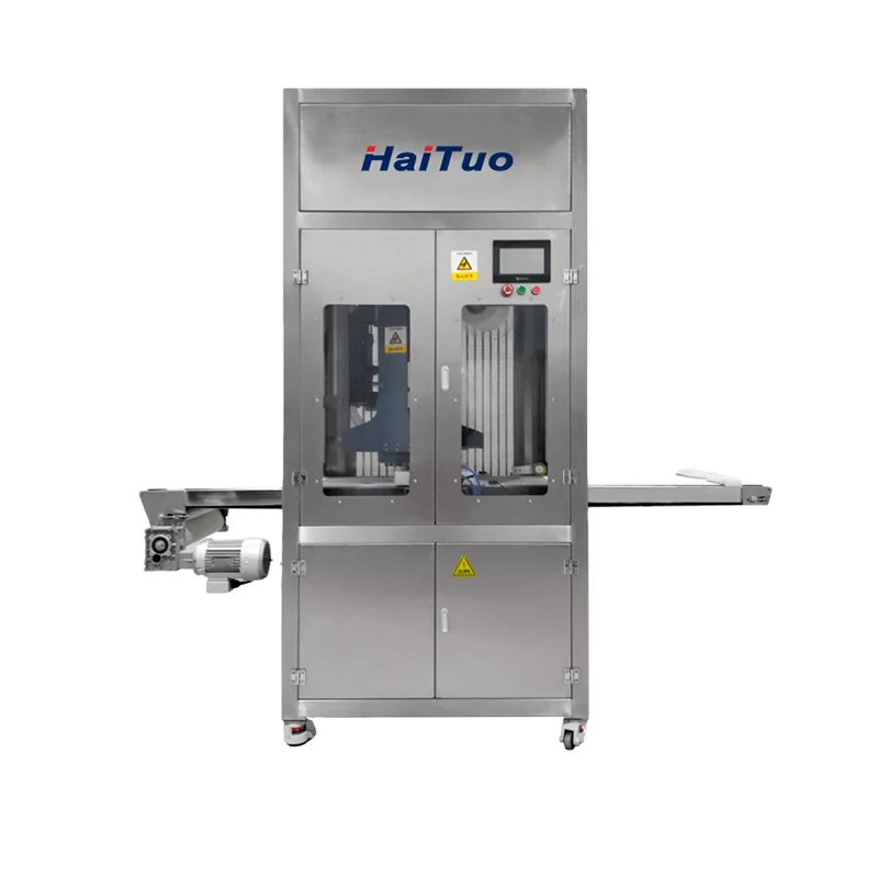 Automatic Ultrasonic Paper Insertion Cake Cutting Machine With Divider Inserts