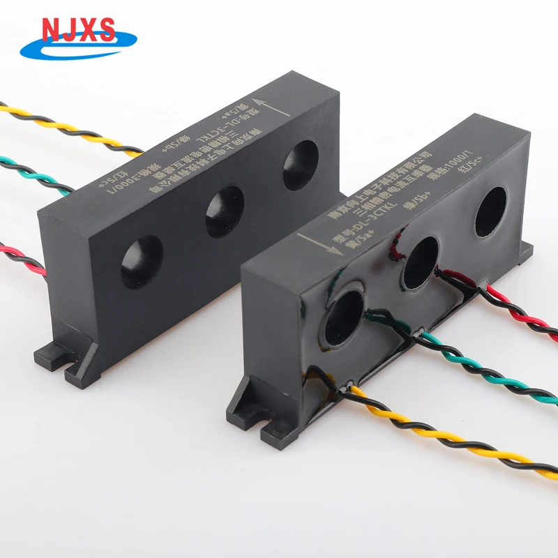 [RTS] Current Transformer 3 Phase ct  DL-3CTKL 100a/50mA 1:2000 100A/25mA 4000:1 High Precision three phase current transformer