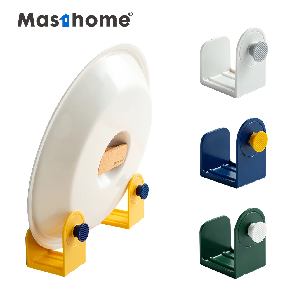 Masthome Popular Kitchen Multi Functional Accessories Pan & Pot Rack Organizer Storage Pot Lid Holder