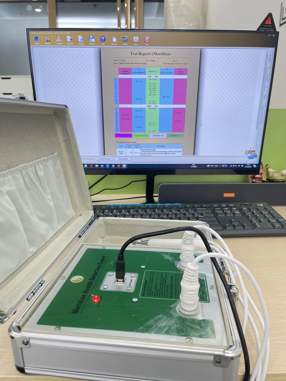 2024 Upgrade China Meridian Analyzer Bioelectric Resonance Analysis Body Health Analysis Instrument