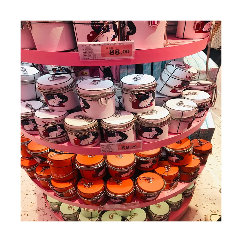 Candy display stand Customizable fruit shelf display rack candy grocery store candy display rack