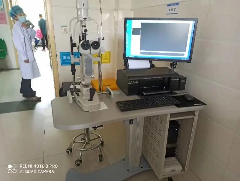 China Iphone Smartphone Digital Slit Lamp Camera Imaging System Compatible With Different Brand