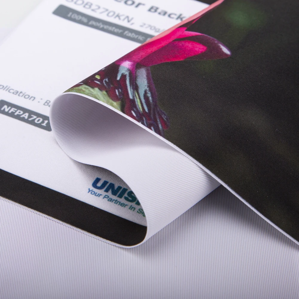 Cheap Backlit Fabric Light Box Printing Pvc Fabric Used For Paper Transfer Dye Sublimation