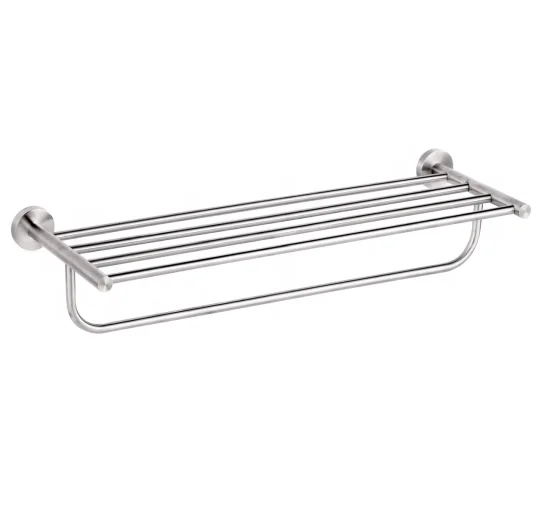 Bathroom Stainless Steel 304  Towel Holder Single Towel Bar