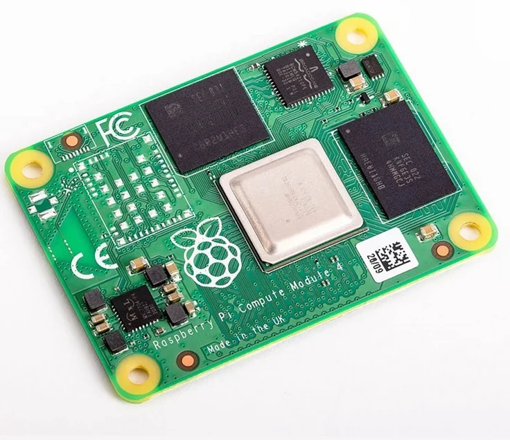 Raspberry Pi компьютерный модуль 4 4 Гб ОЗУ 16 Гб eMMC CM4004016 без Wi-Fi