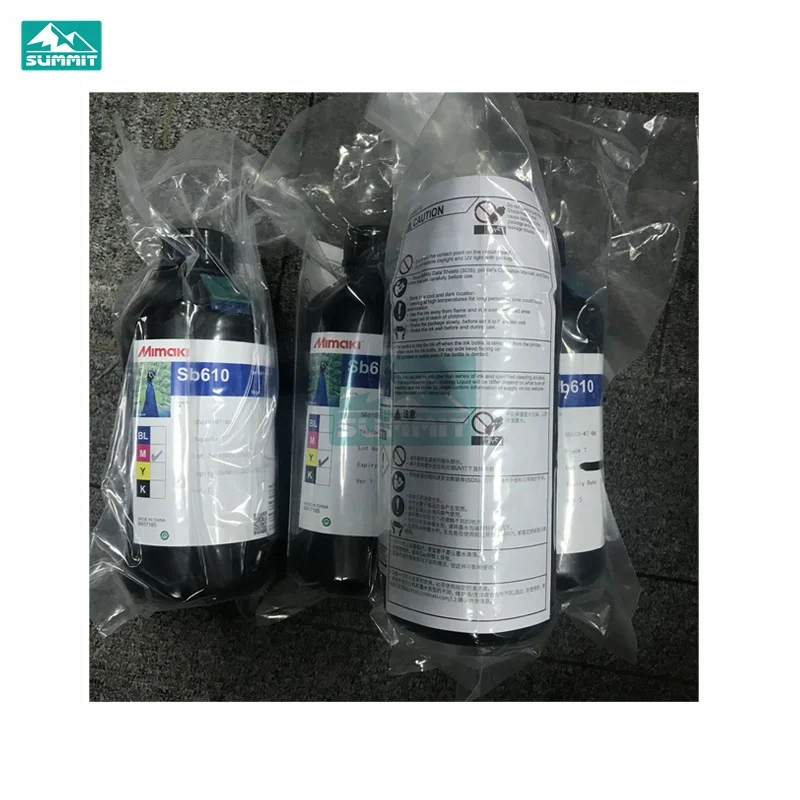 High Fastness Sublimation Paint SB610 Ink 1000ml Bottle with 4 Color