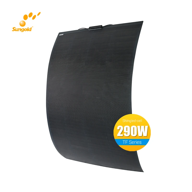 Sungold 50 Вт 100 150 200 220 250 290 Новая Гибкая солнечная панель Shingled tech для RV Marine Campervan