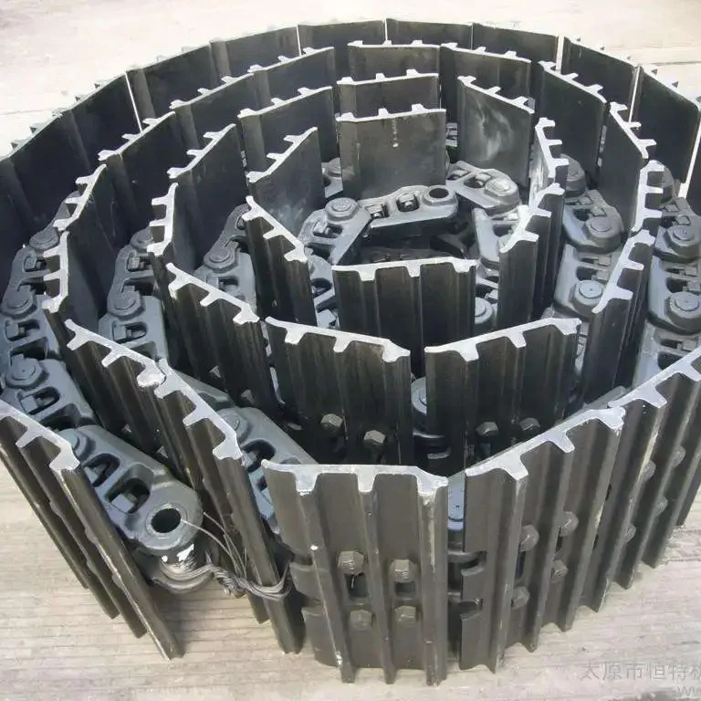 ZX225 undercarriage parts track shoe track chains 49 links made in China