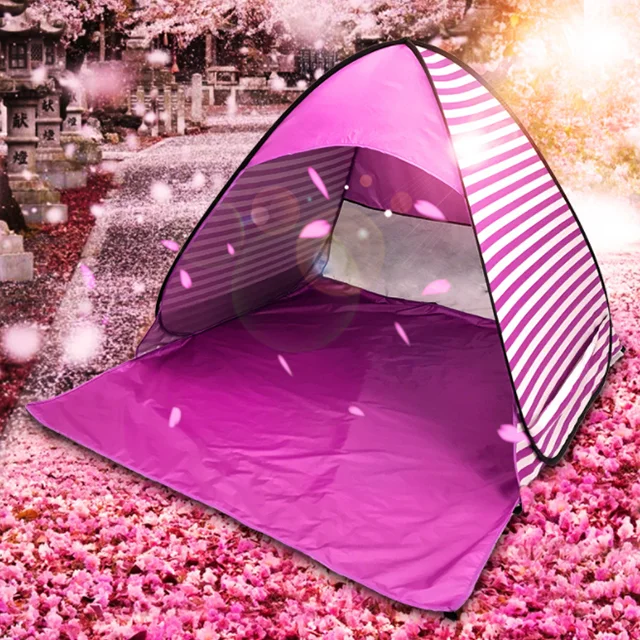 2021 Canopy Cabana Summer Sun Shade Folding Camping Pop Up Beach Tent Outdoor Roof Top Luxury Sun Shelter