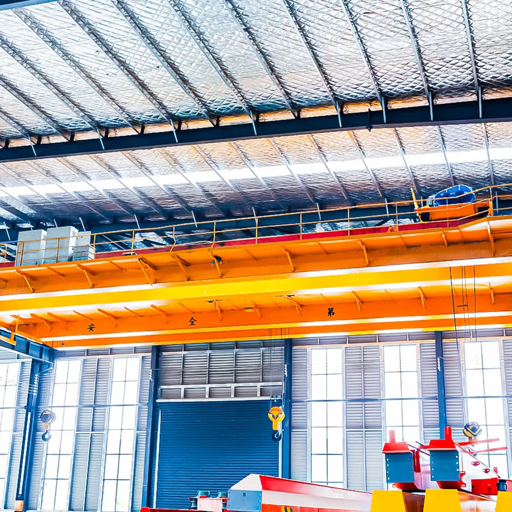 Factory Directly Supply Wheeled Double Girder Overhead Bridge Crane