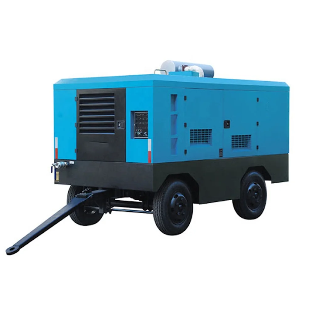 Air Compressor Diesel Various Working Environments Screw Air Compressor Diesel Mobile Screw Air Compressor