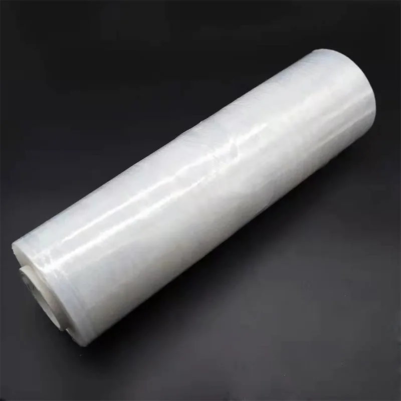 Factory Pack Polyethylene Transparent Pallet Wrap Stretch Film Roll Hand PE Stretch Film