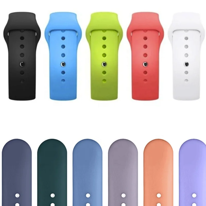  Ремешок силиконовый BOORUI для apple Watch band 38 мм 40 42 44 лидер продаж на Amazon с S/M L/XL ремешками