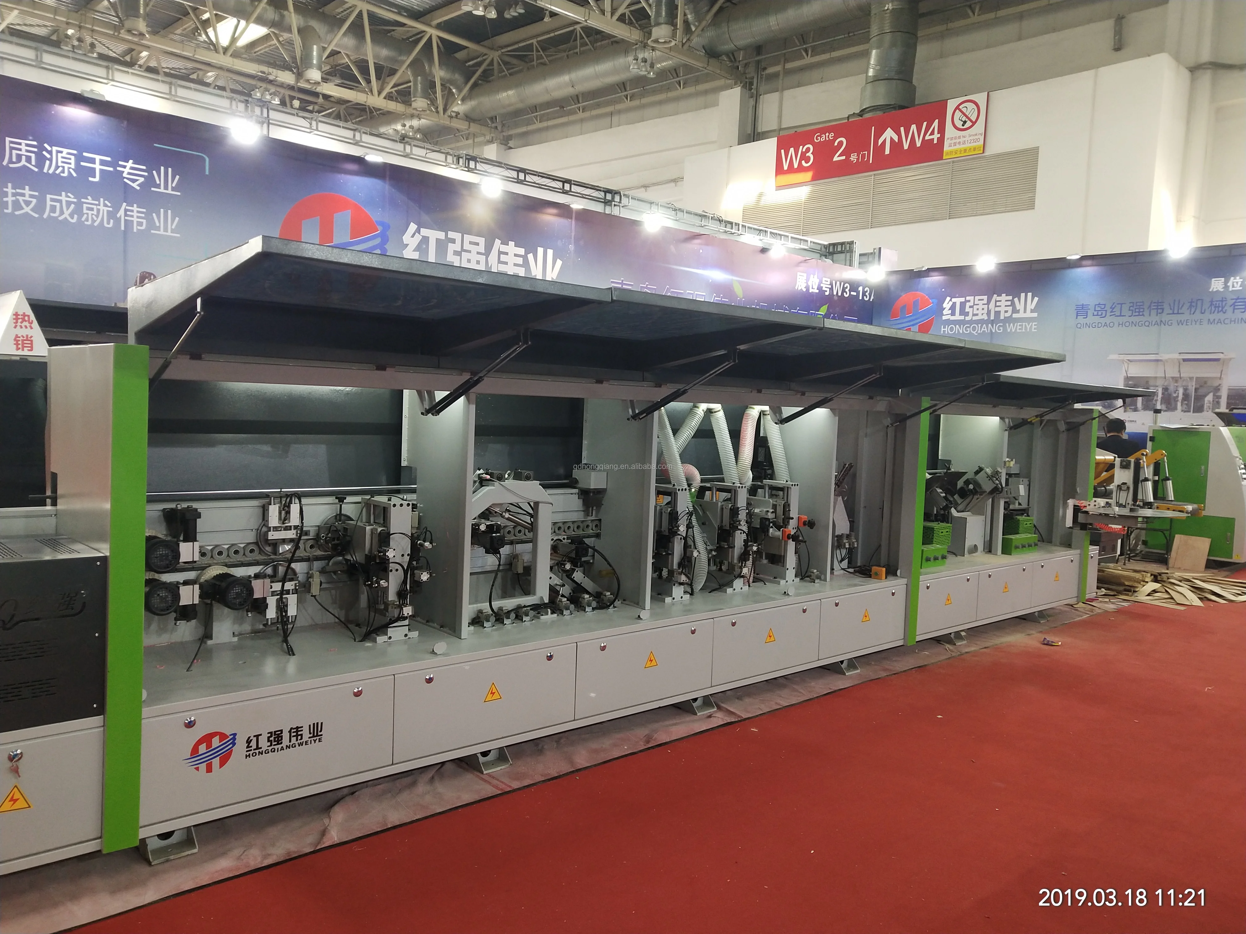 Multifunction full-automatic 45/90 degree angle bevel and straight edge banding machine / new pvc mdf edge bander