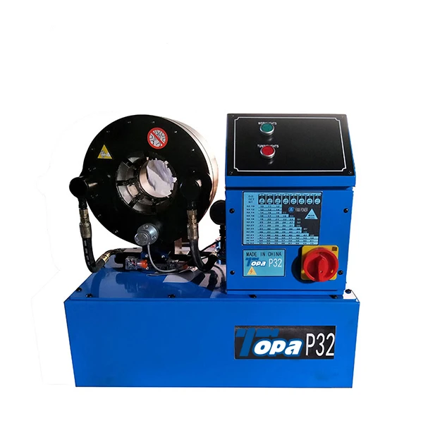 HCM-32 2inch high pressure pipe crimper hydraulic hose press crimping machine for rubber hose