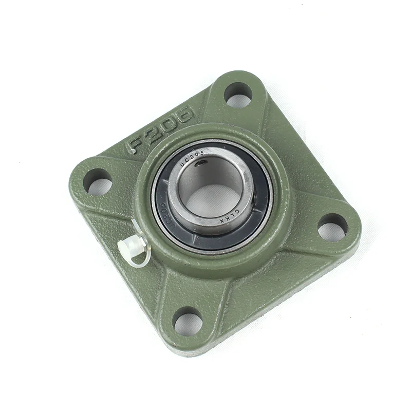 UCF215 Certified Cast Iron 4-Bolt Square Flange 75mm UCF Pillow Block Bearing