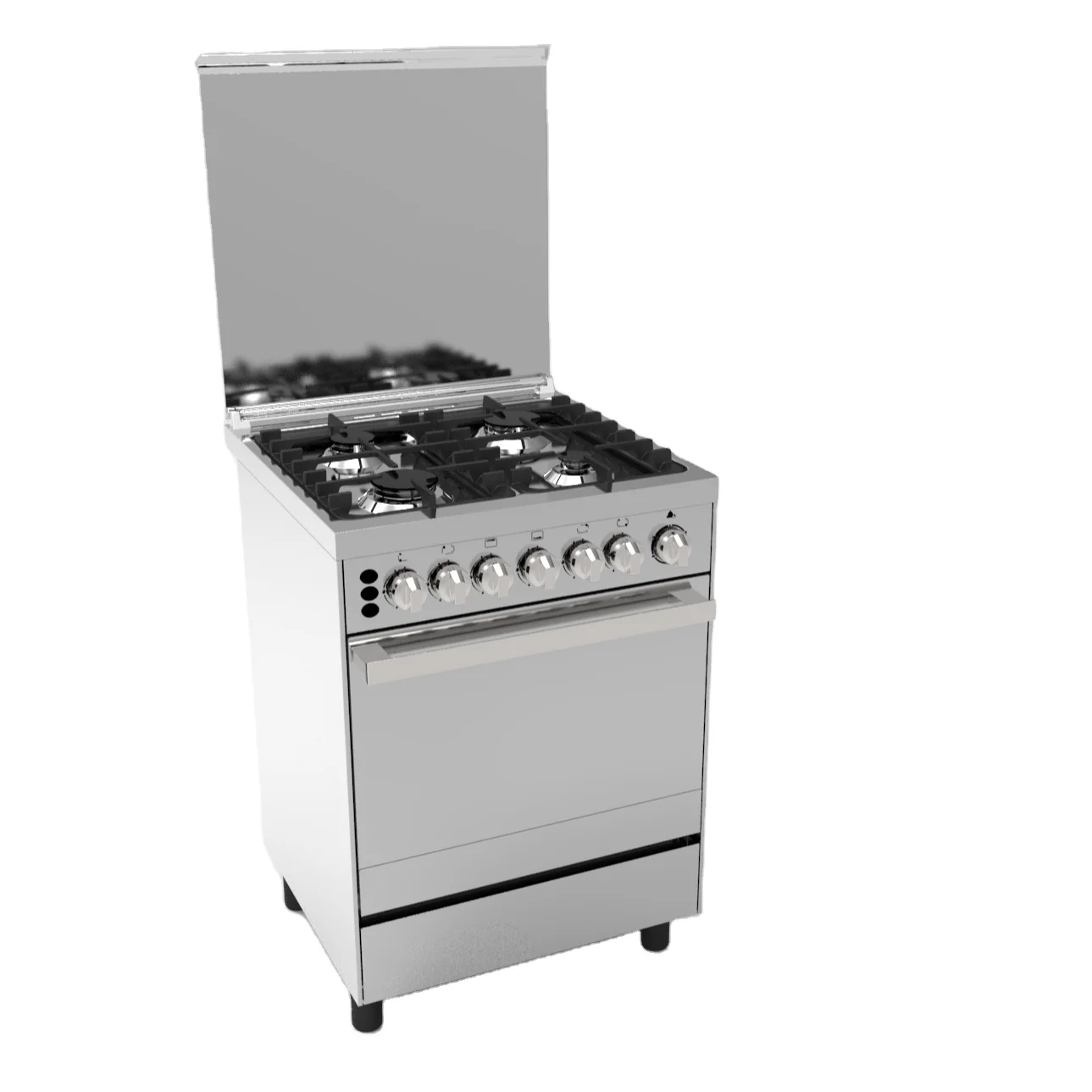 Best quality gas cooker with oven four burner for chicken in Gabon