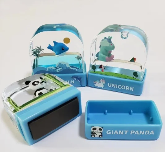 10*30MM Water World Stamp Pre-inked