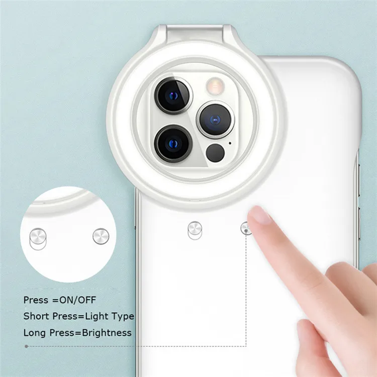 Оптовая продажа, светодиодный светильник для селфи, фонарик, светящийся чехол для сотового телефона, Новый чехол для мобильного телефона, чехлы для iPhone серии 11 и 12