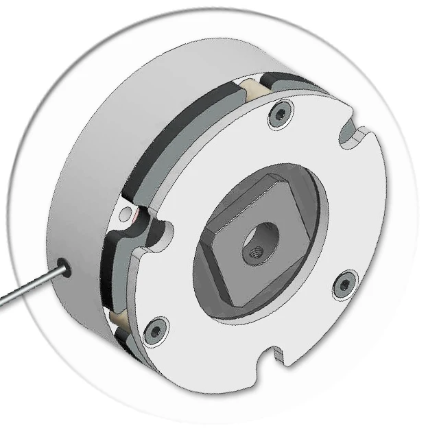 Servo motor electric forklift brake S080