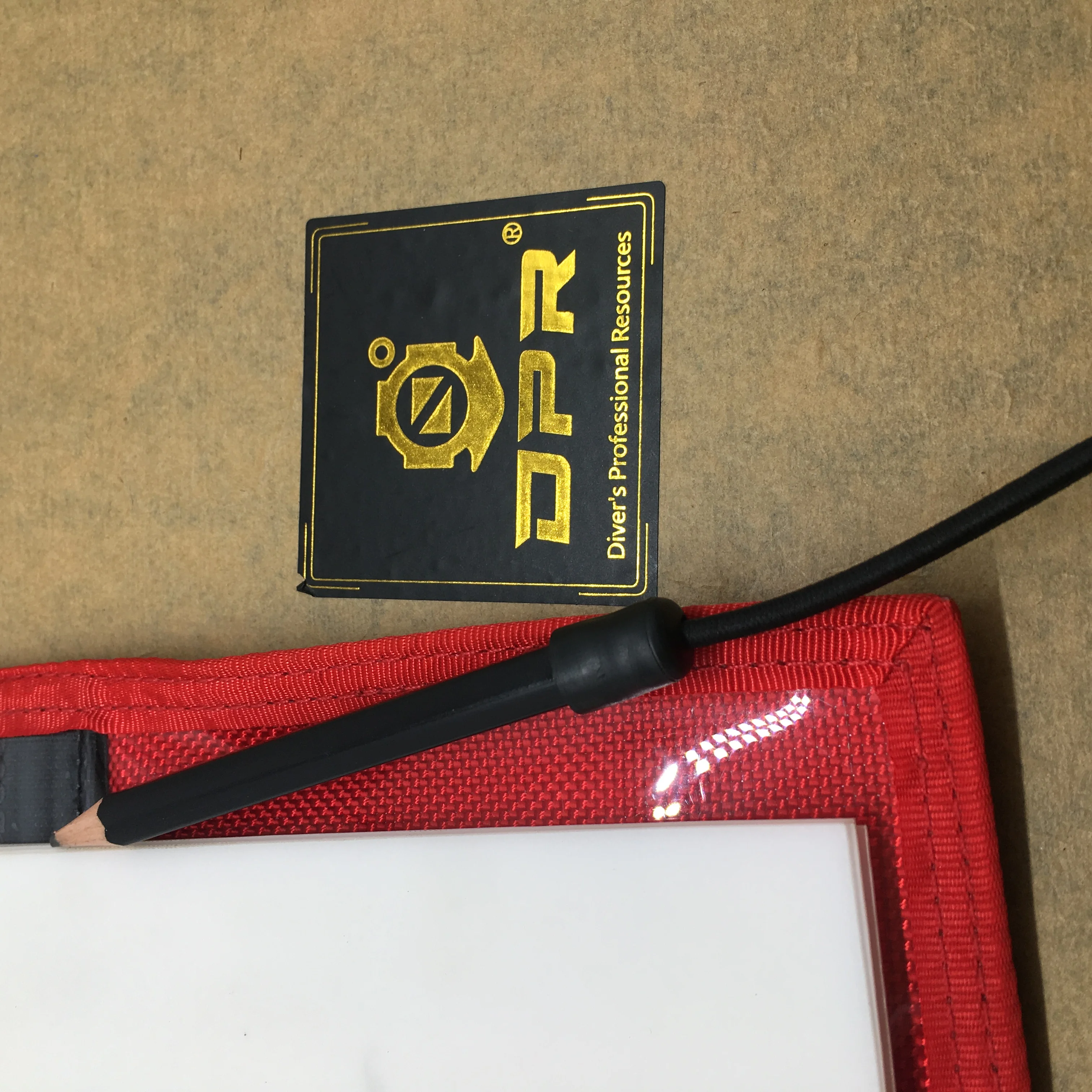 DPR underwater notebook