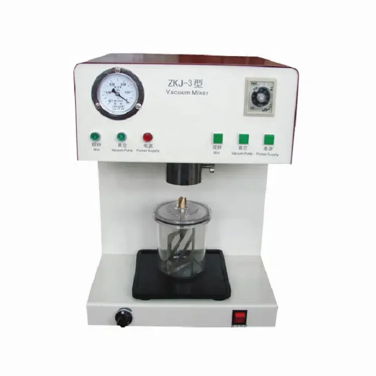 Dental Lab Equipment  Dental Vacuum Mixer with Inner Vacuum Pump Vacuum Mixer Machine