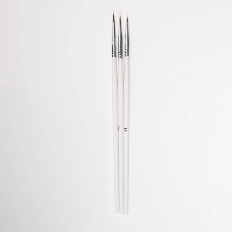 ASIANAIL UV Gel Painting Nail Art Dotting Pen Acrylic Handle Thin Nail art brush set