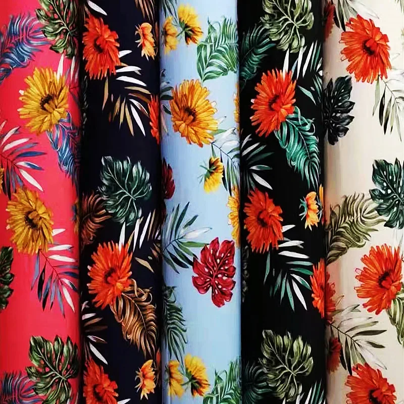 High Quality Printed 100 Rayon Bali Fabric 100% Viscose Rayon Fabric