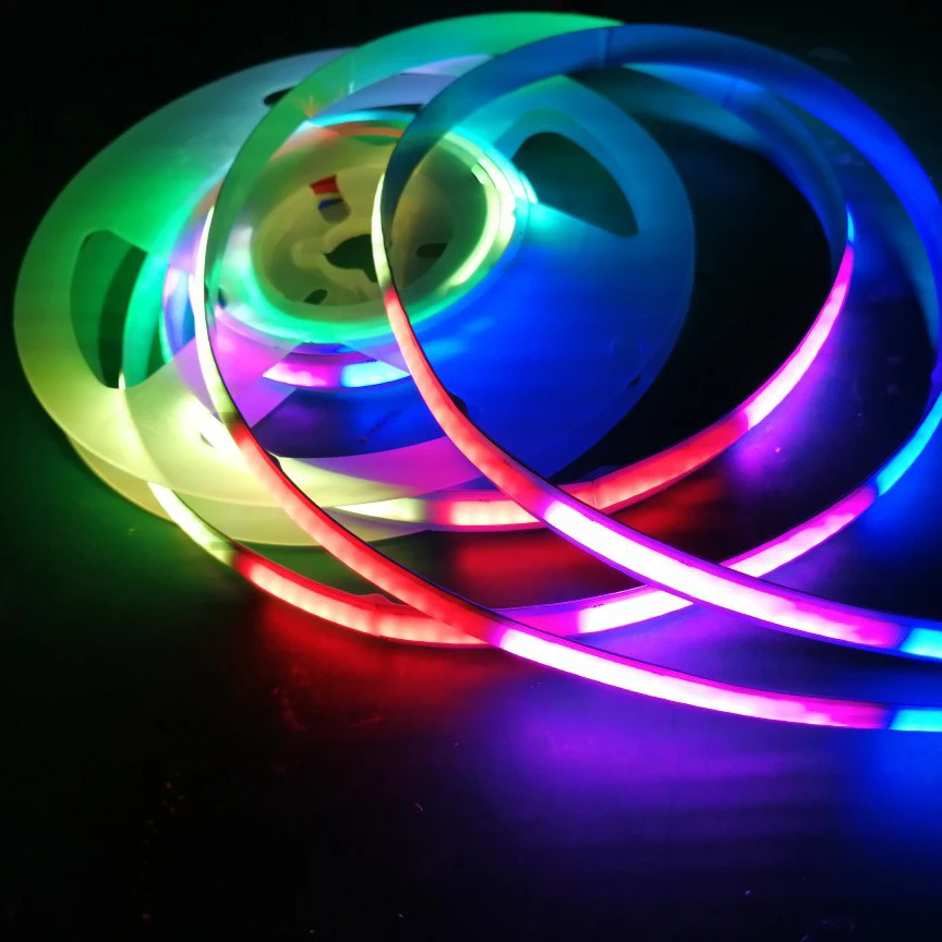 Wifi Control Smart white Fantasy 5050 60LED/M  DEMO Dream Color Chasing 5V RGB LED Strip WS2812