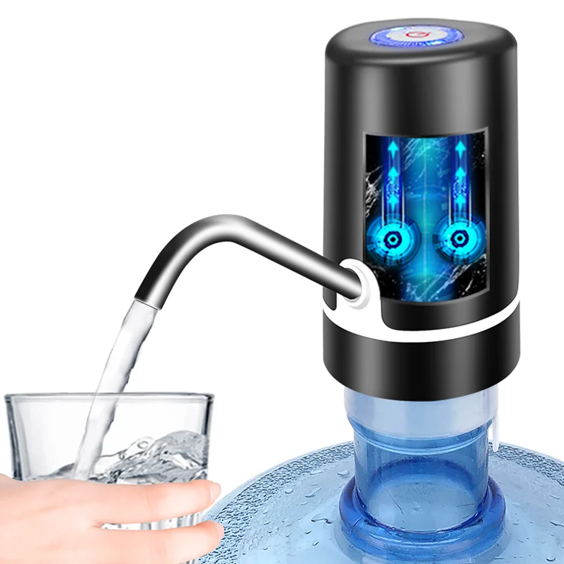
Powerful double pump Automatic bottle drinking portable mini electric usb 16l rechargeable water pump dispenser 