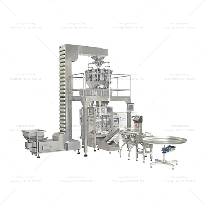 Productivity Multihead Combination 20 Head Weigher Semi Automatic Automated 16 Head Weight Packing And Sealing Filling Machine